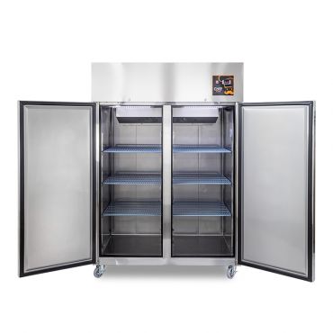 armadio-frigo-professionale-1400-litri-negativo-ruote-frontale-aperto