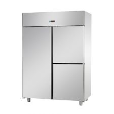 Congelatore Verticale Professionale 1400 -18°C/-22°C 1 Porta 2 Sportelli