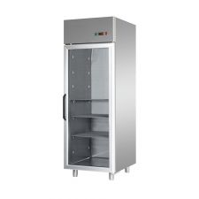 Congelatore Verticale Professionale 700 -18°C/-22°C Porta Vetro