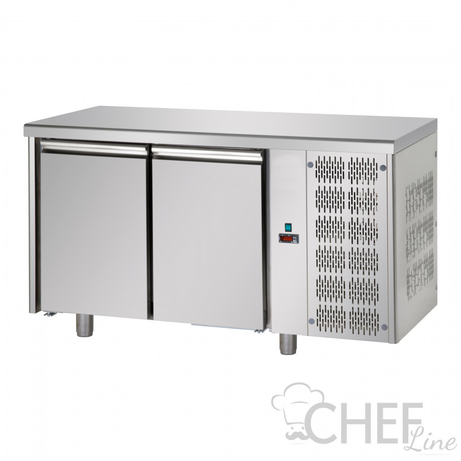 Tavolo Refrigerato 2 Porte Con Piano Pr. 70 cm