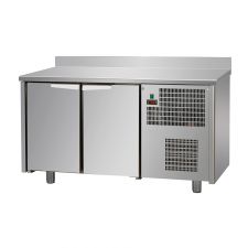 Tavolo Refrigerato 2 Porte Con Alzatina 10 Cm Pr. 60 Cm