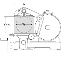 Manual Flywheel Slicer Disc
