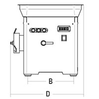 Tritacarne Refrigerato Elettrico Professionale 039311